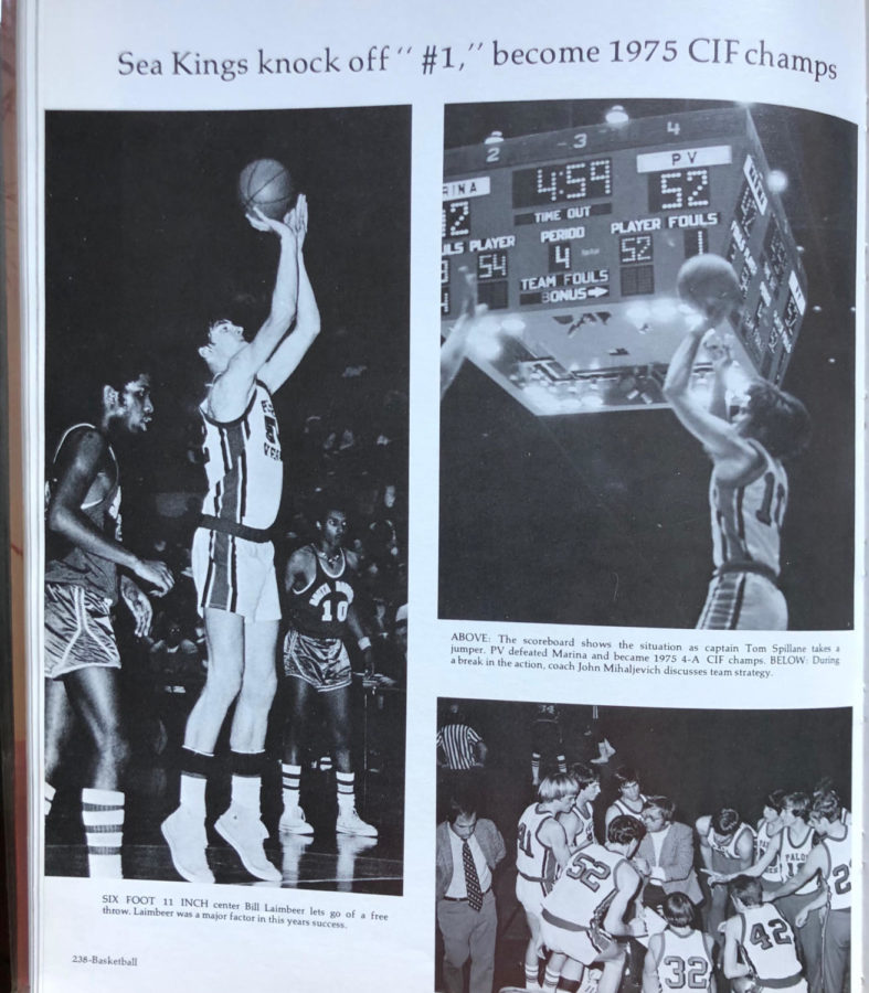 A picture of Bill Laimbeer from Señora Kam’s yearbook! 
