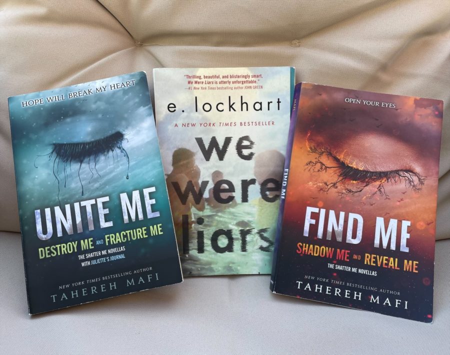 Find Me and Unite Me are part of the Shatter Me series. We Were Liars is also a popular BookTok read.