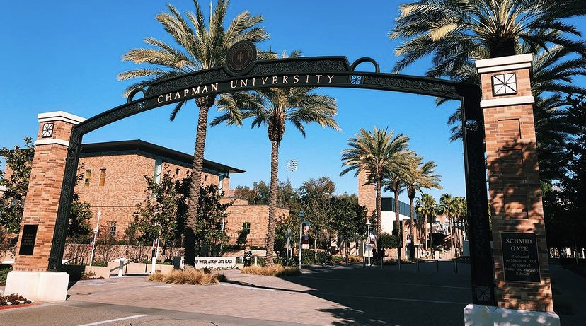 Young eighth-grade me first explored the Chapman campus one fateful spring day . . . (Photo Provided by @chapmanu on Instagram)