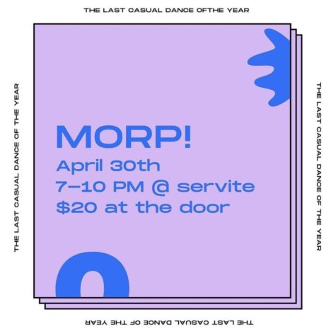 This flyer contains information about MORP for Rosary students to know.
