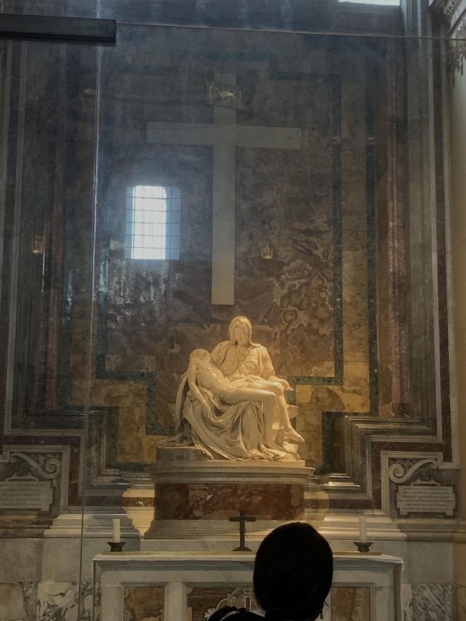 The Pieta in St. Peters Basilica.