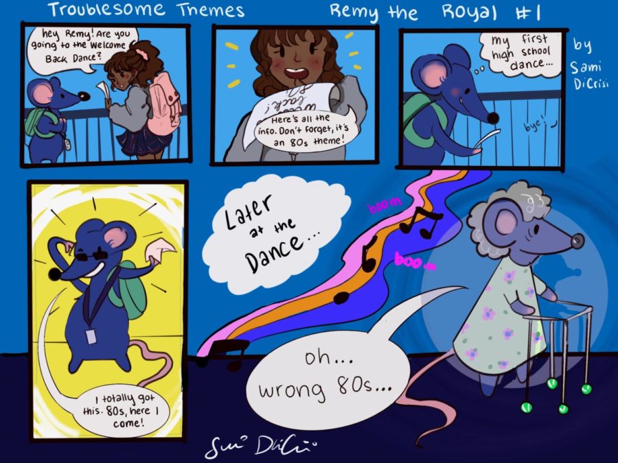 Sami DiCrisi 26 has been busy perfecting her Remy the Rat comic strip. 