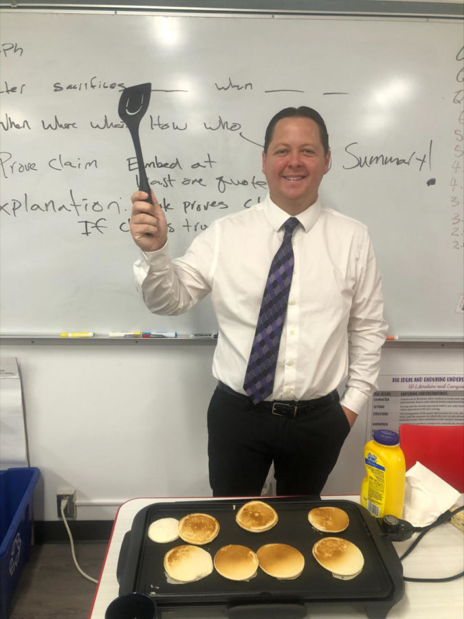 Bevins and his griddle were both working overtime to fuel the poetry parsing in process!