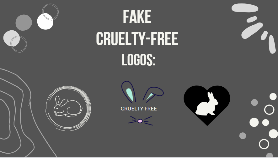 Careful, some logos are actually fake, and can trick you into buying their products.