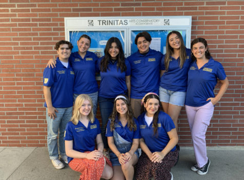 The Thespian Board at the beginning of this year! (Photo Provided by Layla Valenzuela23)