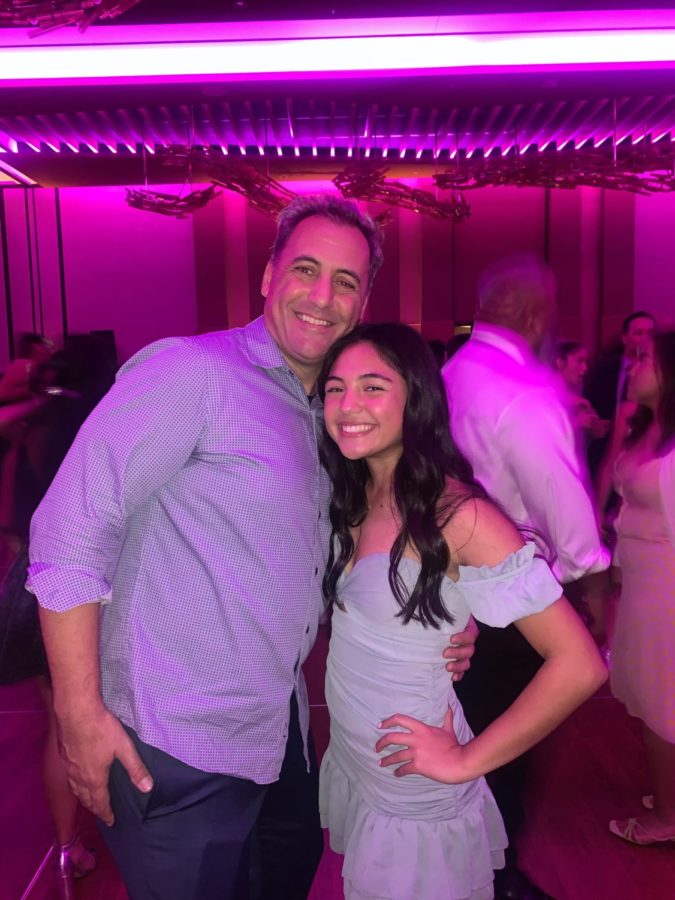 Her last father daughter dance ever. Emma Oskorus ‘23 made sure to capture a special moment with her dad to make the night memorable. 
