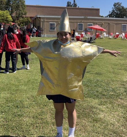 Kimi Watanabe 23 shows off the star costume that she fist fought someone over. (Photo credit: Trista Verne 23)