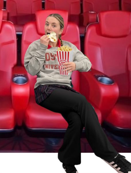 Lily at the cinema