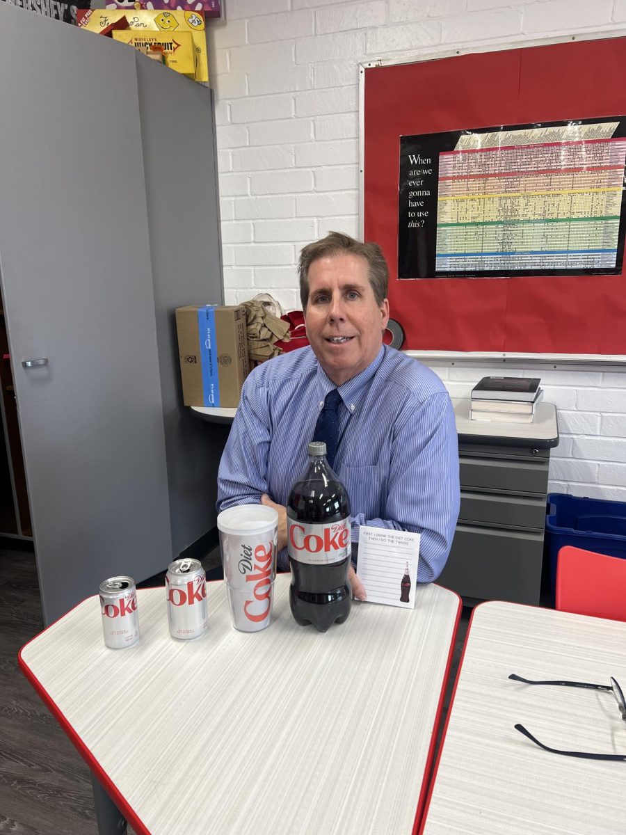 Mr. Clough was clearly born to be Diet Coke.