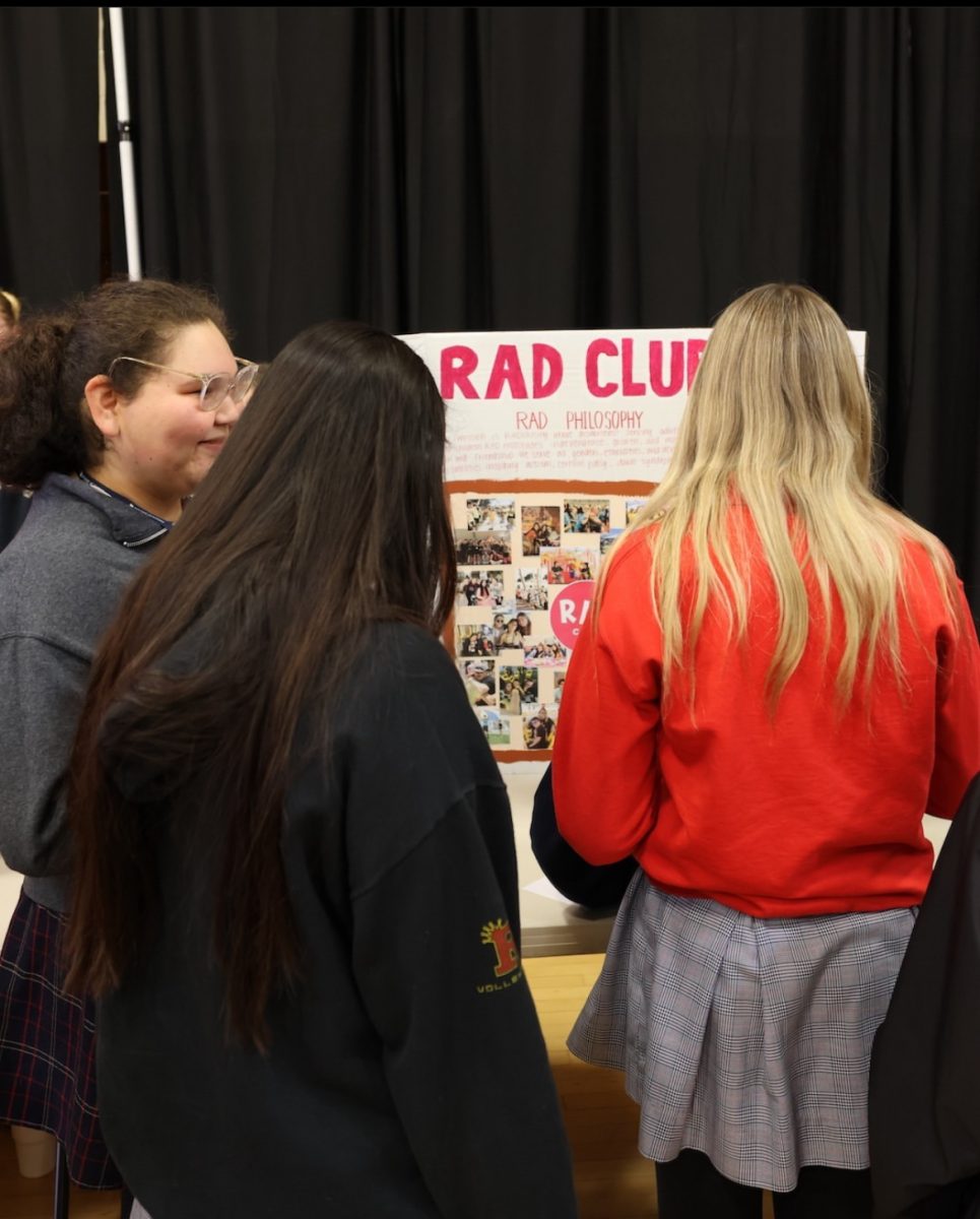 Club Rush is an exciting time for students to join or create their own club.