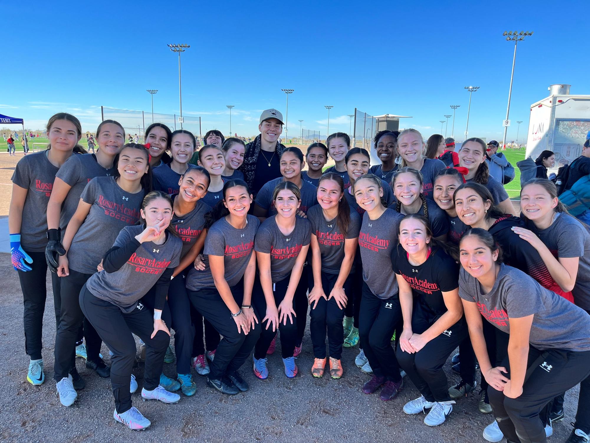 Rosary Varsity Soccer Team Wins Arizona Showcase for Second Consecutive Year