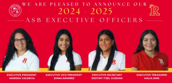 2024-2025 ASB executive officers