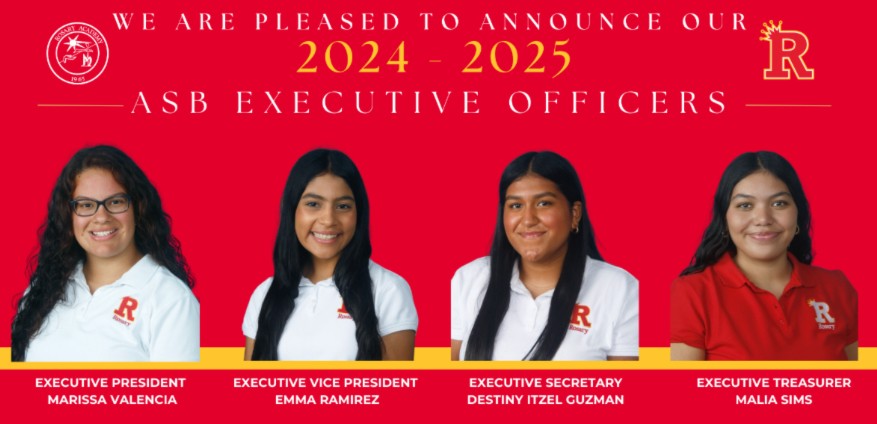 These are the faces of your 2024-2025 ASB executive officers!
