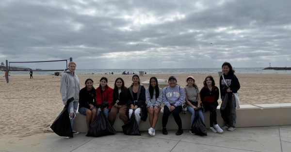 The Environmental Club collected trash from local beaches last Earth Day.