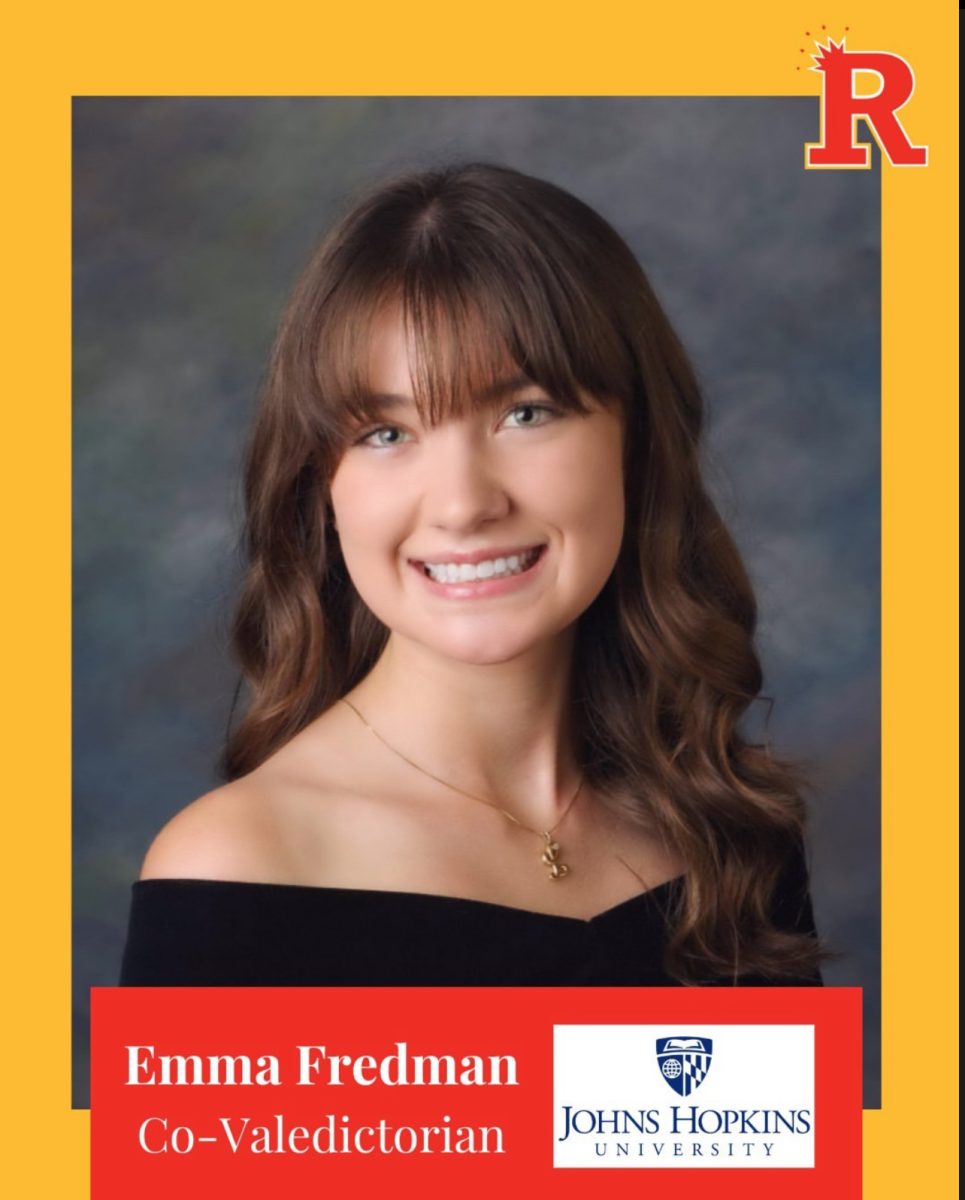 Emma Fredman graduated from last year as co- Valedictorian.