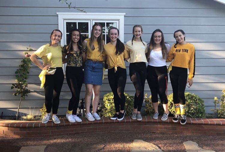 Freshmen getting ready for their first high school dance. Photo by Melinda Ganahl.