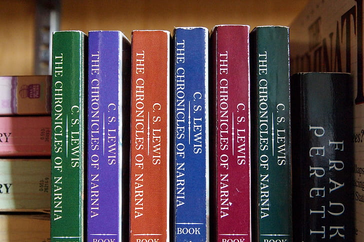 Mrs. Hunt loves the beloved "Chronicles of Narnia" series by famed author C. S. Lewis.
Photo location:  https://www.pickpik.com/books-reading-series-narnia-c-s-lewis-novel-52139