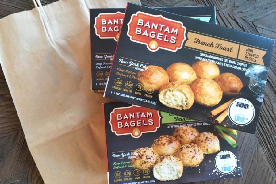 The delicious-looking Bantam Bagels. 