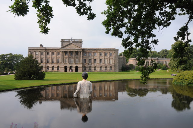 The iconic Pemberley house in "Pride and Prejudice." (Photo taken from Google Images via the Creative Commons license)