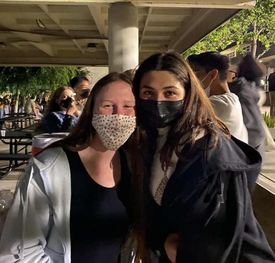 Colleen Schmitt '23 and McKaylee Lokelani '23 had fun at last year's MORP. 