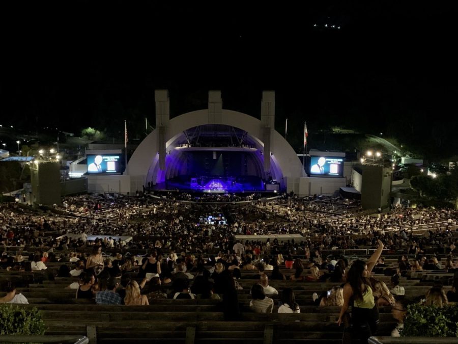 The view of the stage from my seat!