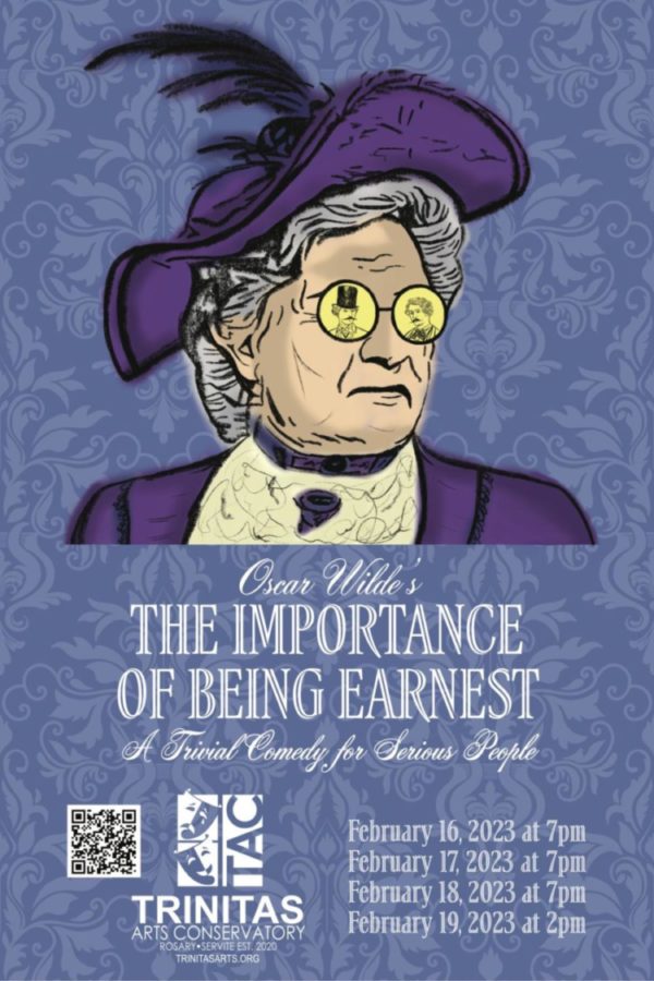 "The Importance of Being Earnest" flyer!