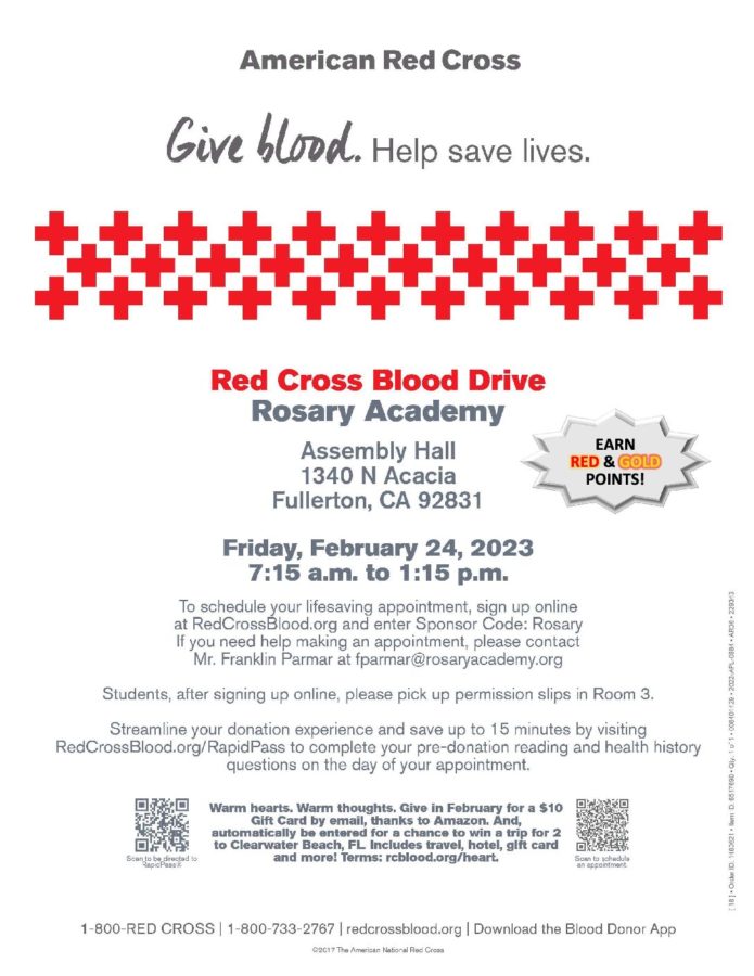 Red Cross Blood Drive