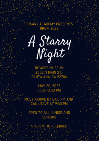 Prom 2023 flyer (Photo provided by Ms. La Bonte 09)
