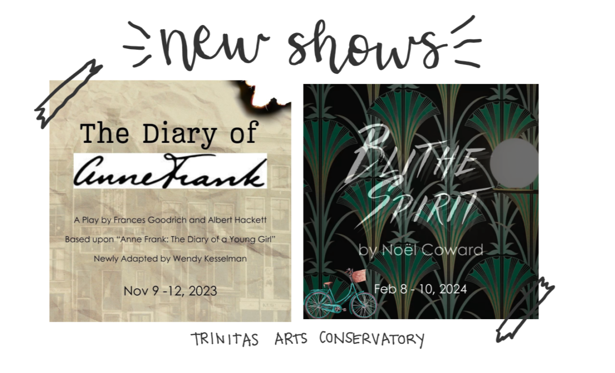 Trinitas Arts Conservatory's fall and winter shows: "The Diary of Anne Frank" and "Blithe Spirit" (Photo Credit: Makayla Palos Rodriguez)