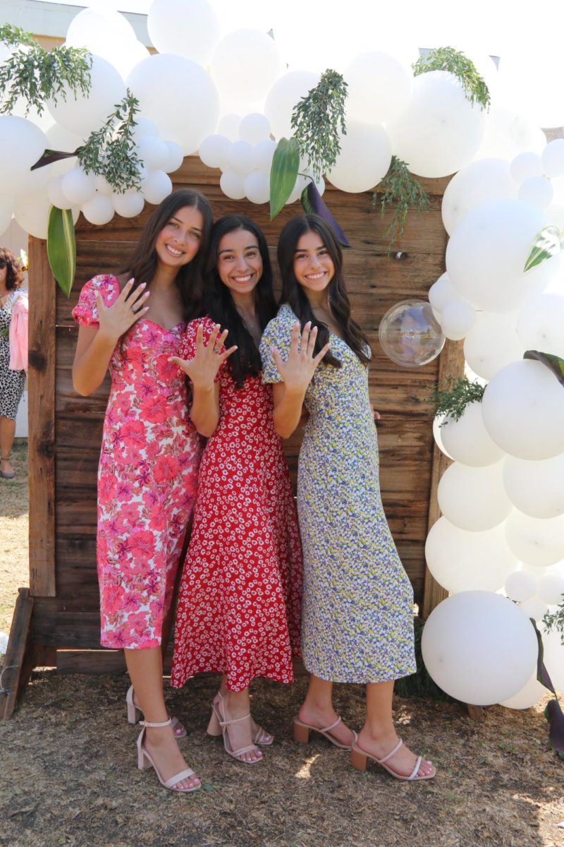 Floral dresses are definitely the most popular and cutest style for Rosary Day.