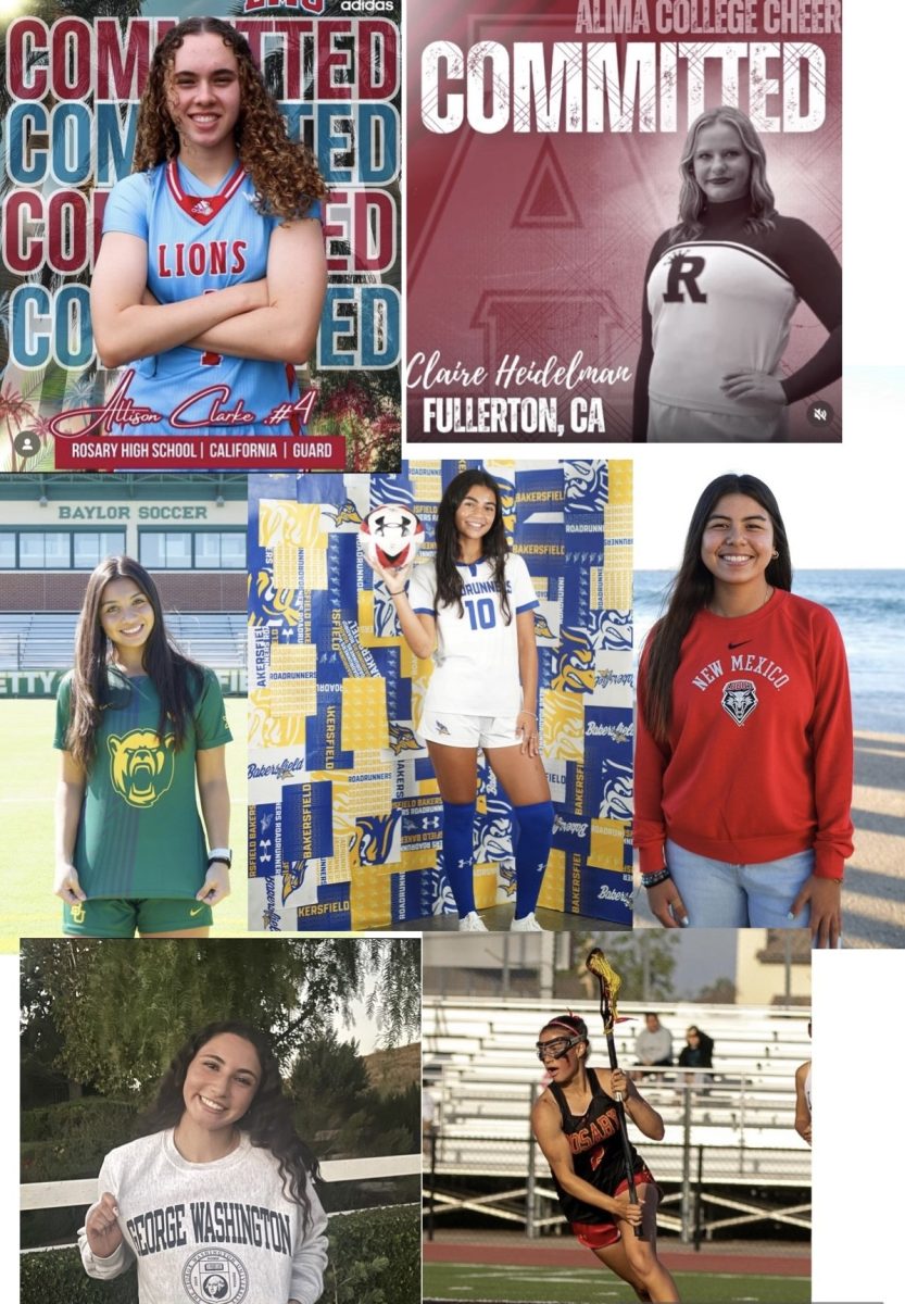 Rosary's committed senior athletes are making the school proud.