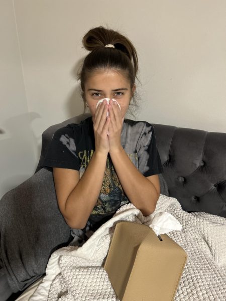 Zoe Borowski 24 managed to catch the Royal Plague. 