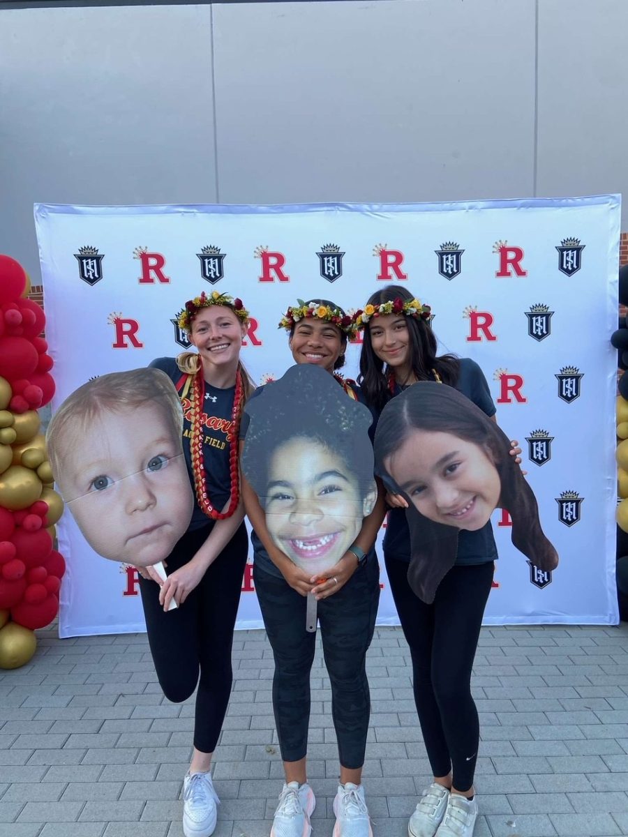 Here are Paige, Milan, and Elena with their big baby pictures!