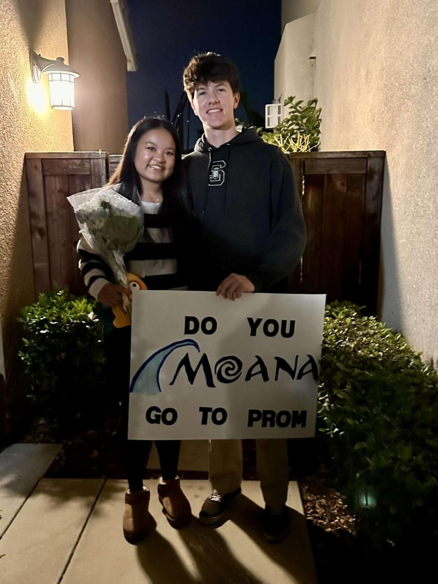 Abby Zabala '25 was asked with a cute Disney themed poster!