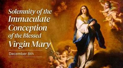 Mass of the Immaculate Conception is an important celebration at Rosary.