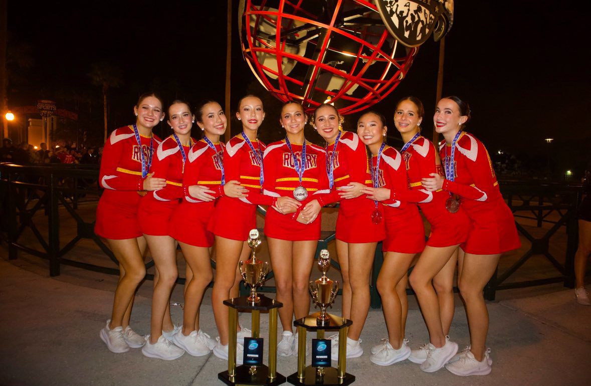 The Rosary Dance Team had such a fun and successful competition in Florida!