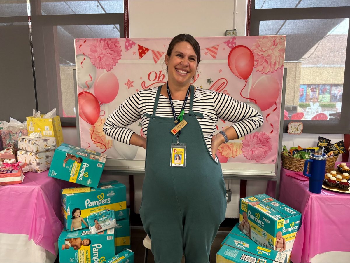 Mrs. Kaluzny is excited to welcome her baby girl!