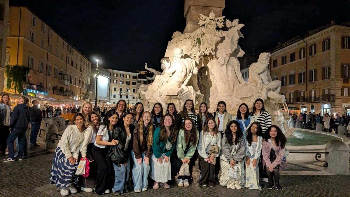 Royals smile in Rome!