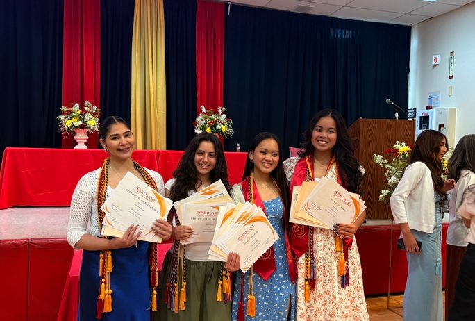 My friends and I were beaming with excitement after the awards cermemony.