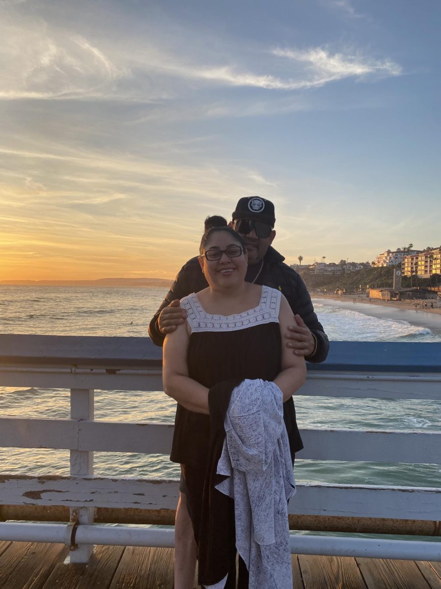 At San Clemente, I celebrated Mother's Day with my parents. We had a great time eating dinner and walking around the beach!