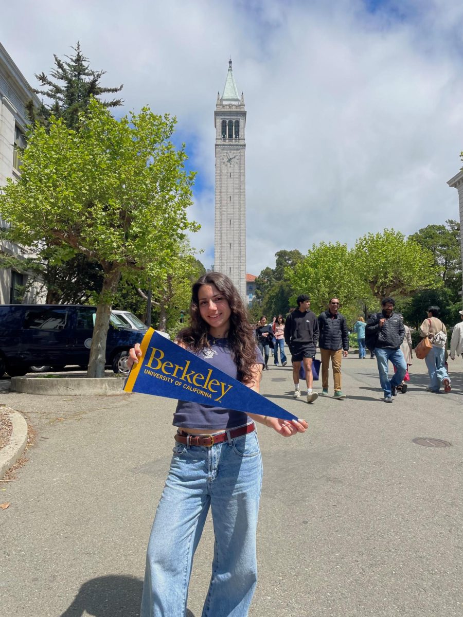 Rebecca recently visited Berkeley for Cal Day!