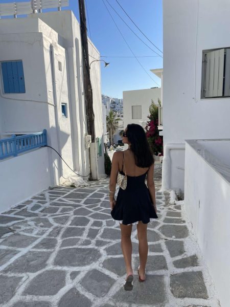 Anayra Reynoso in Greece