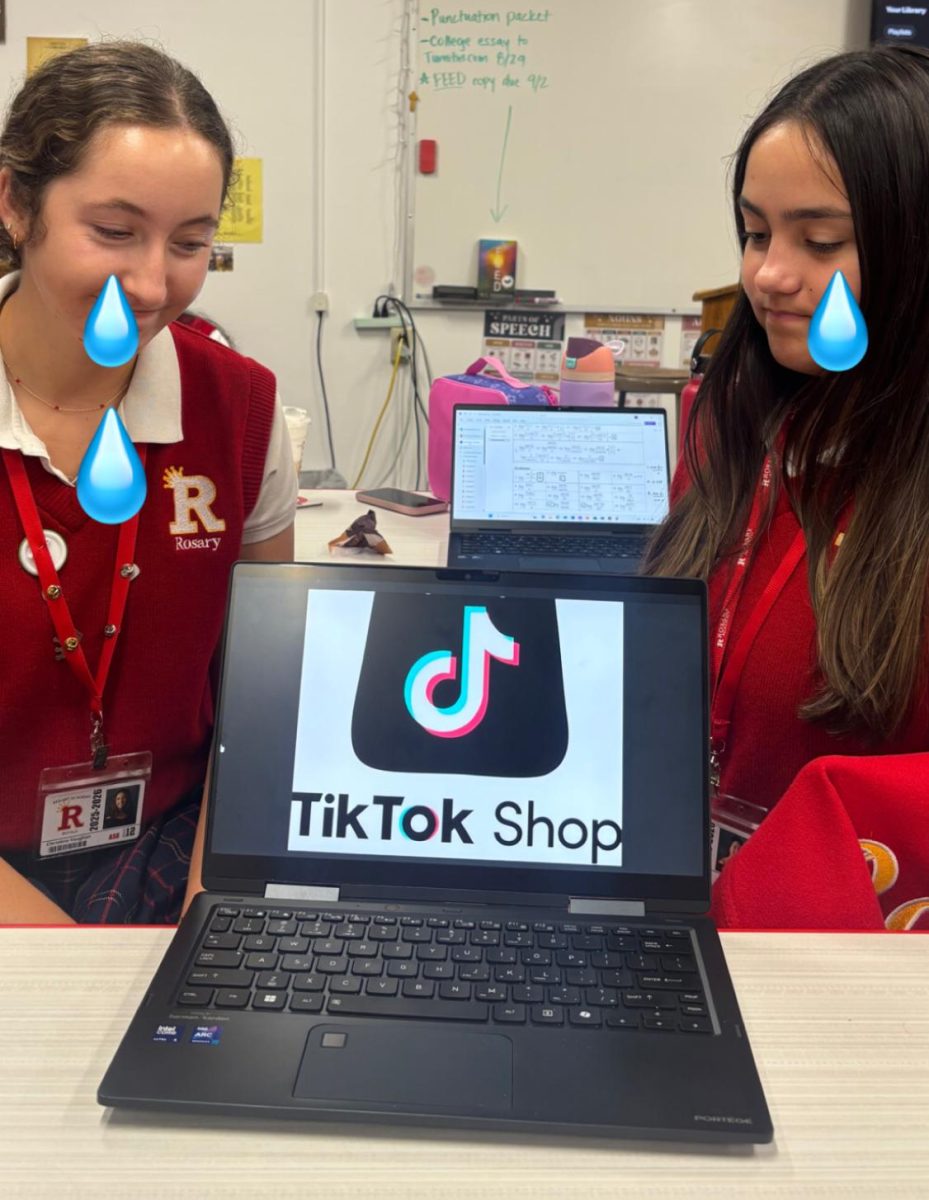 Bella Ramirez '26 and Christina Vaughan '26 were extremely sad after finding out their friends had been scammed.