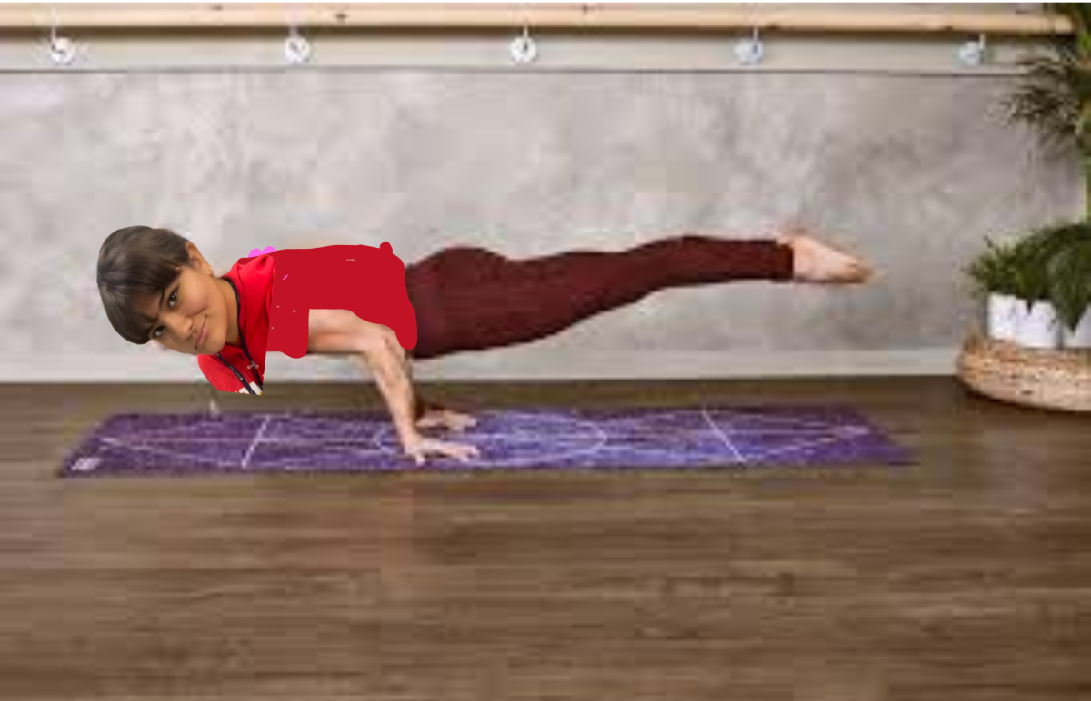 Peyton is preparing to do a great worm for everyone. 