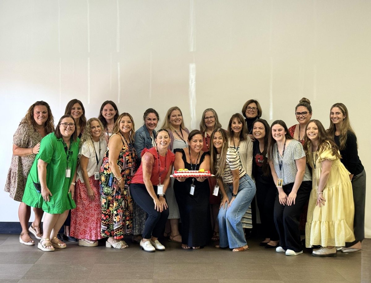 Rosary alumnae celebrated Rosary's 60th birthday alongside current students.