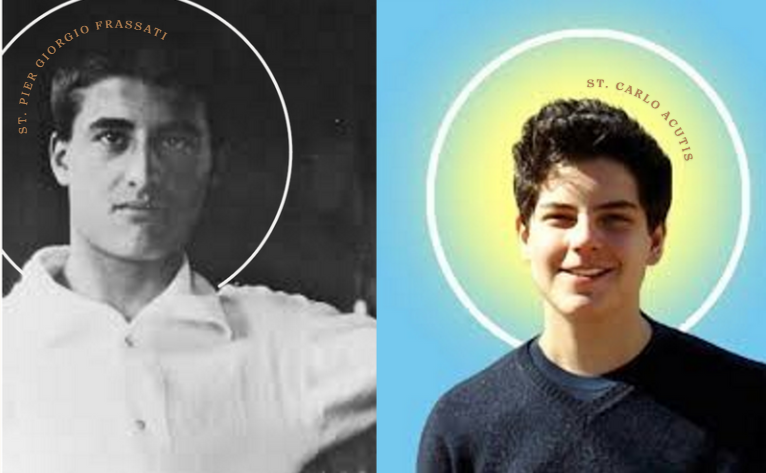 St. Pier Giorgio Frassati and St. Carlo Acutis were canonized on Sept. 7!
