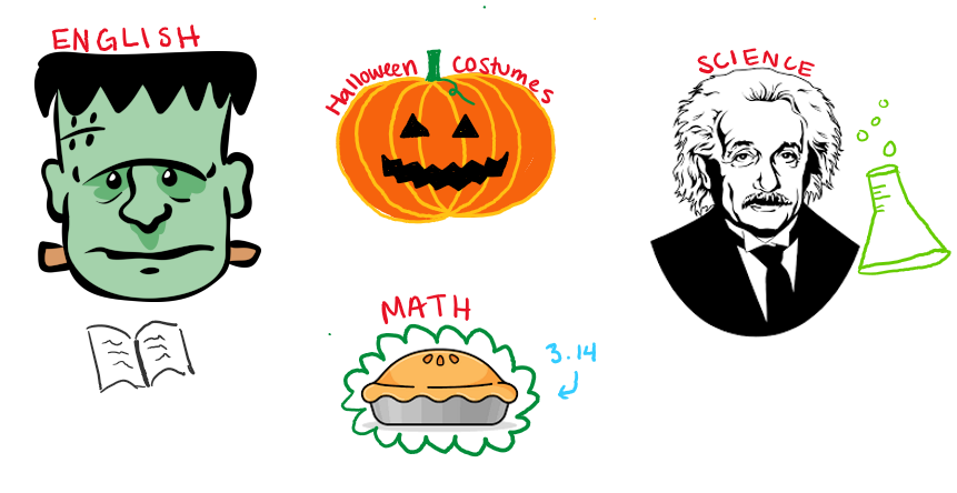 These academic-inspired Halloween costume suggestions are sure to be a hit!