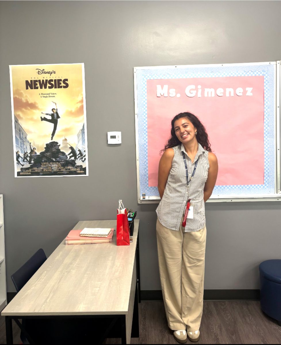 We are so happy to welcome Ms. Gimenez to the Social Studies Department!