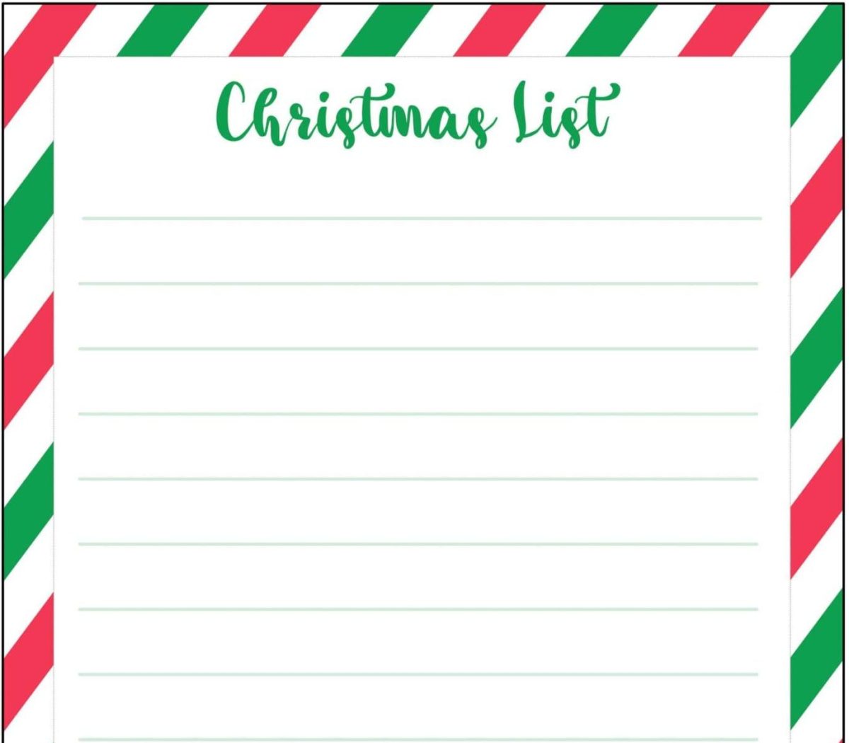 Take some of these ideas and fill out your Christmas lists.