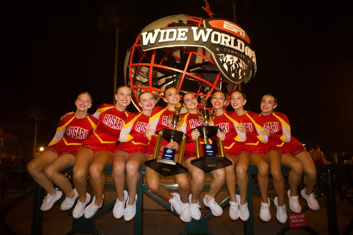 Rosary dance team had the best time last February in Florida.